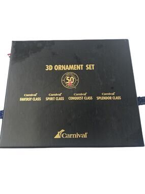 Carnival 50th Birthday 3D Ornament Set Fantasy Spirit Conquest Splendor